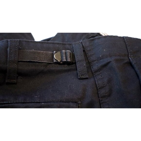 VF Imagewear Navy Cargo Shorts XL Utility Pockets Adjustable Workcore Aesthetic - Picture 4 of 8